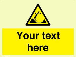 Custom Warning submerged objects